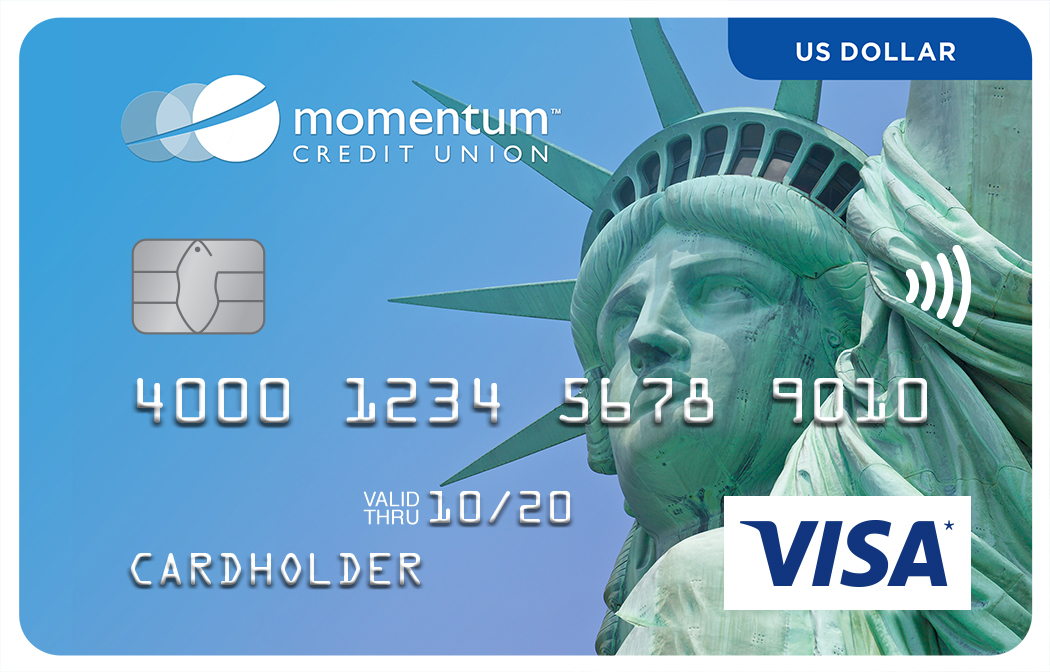 Momentum Visa US Dollar Card